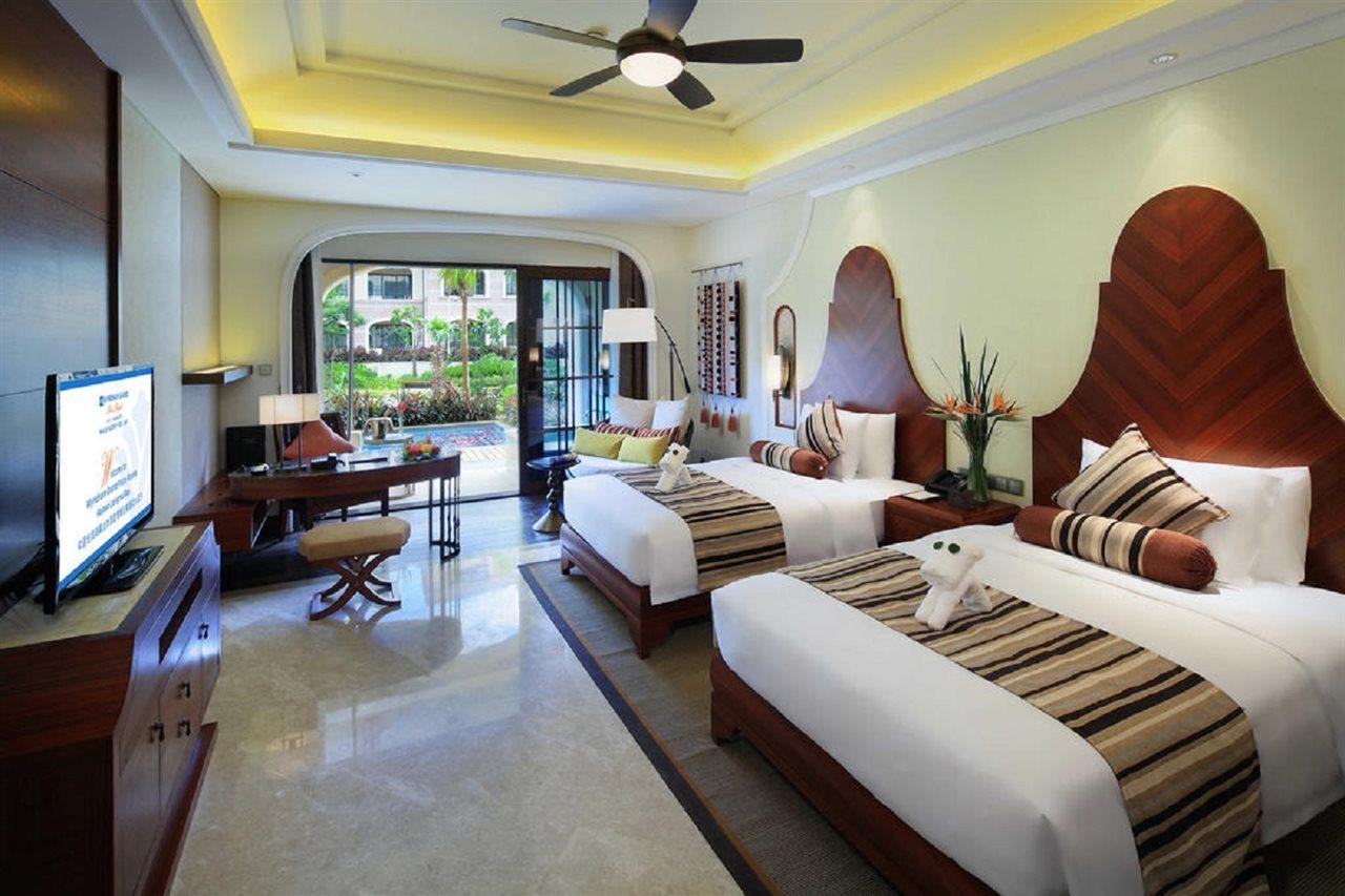 Wyndham Grand Plaza Royale Hainan Longmu Bay Ledong Exterior foto